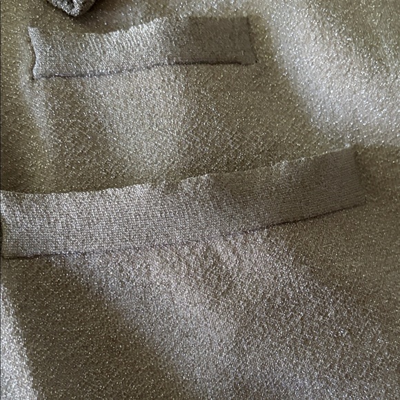 NWT J. Crew Collection gold sparkly Cardigan Size XXL - Picture 4 of 6